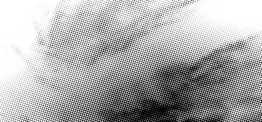 black and white halftone abstract background