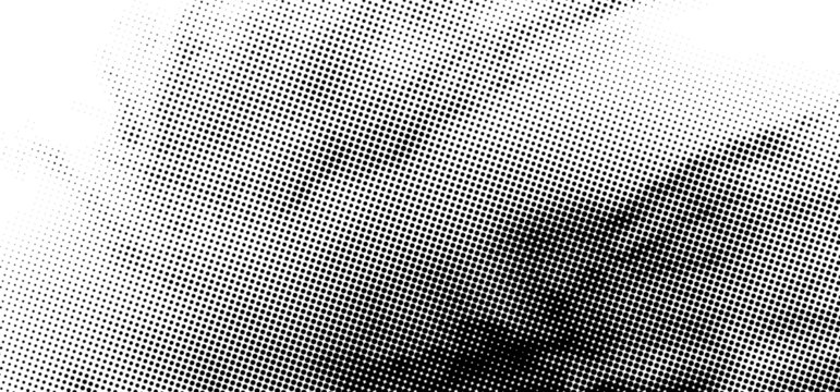 black and white halftone abstract background