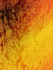 abstract orange background texture with some grunge effects and light spots on it