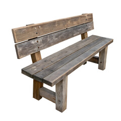 Bench isolated on transparent background
