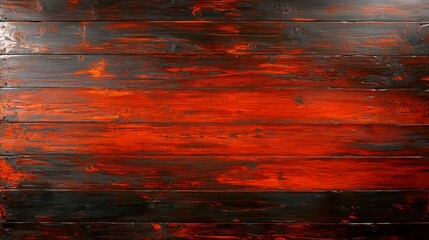 Red and Black Wooden Planks Background Texture Image Rustic Dark Wood Surface
