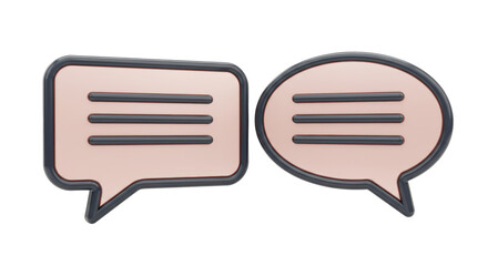 Isolated Two Message Bubbles Talking