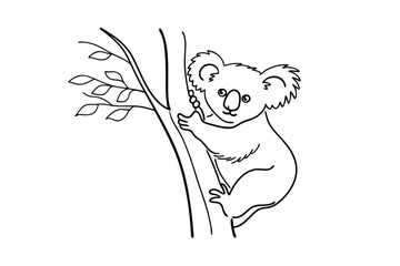 Cartoon teddy bear with heart and flower, cute animal illustration, fun and loving character for kids