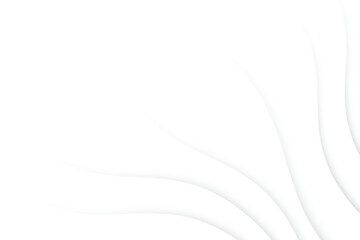Obraz premium gray and white abstract background wavy modern vector illustration