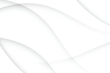 gray and white abstract background wavy modern vector illustration
