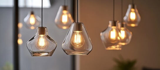 Modern Geometric Pendant Lighting Design