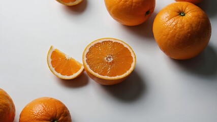 "Vibrant Orange Citrus Fruits – Fresh, Juicy, and Brightly Styled Food Photography"