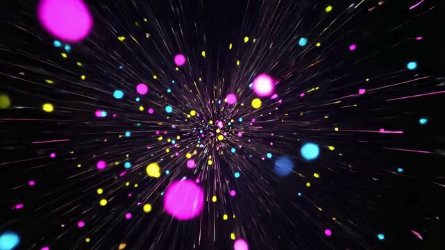 宇宙の光が織りなす壮大な瞬間