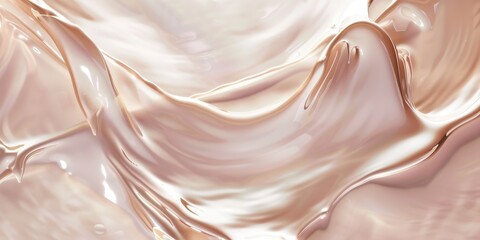 Creamy Liquid Makeup Texture Close Up