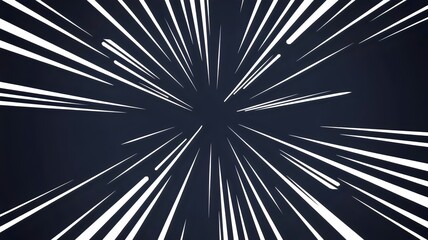 Explosive hyperspace tunnel design with navy gradient – Perfect for acceleration, motion, and speed-related concepts.