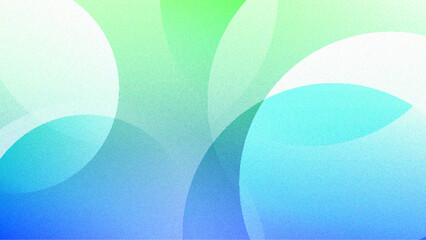 abstract blue white and green gradient geometric background vector illustration