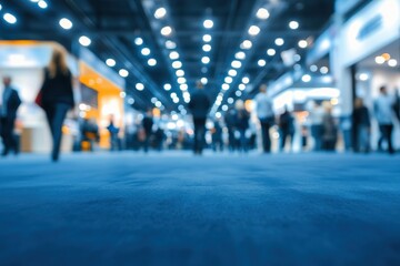 Busy Exhibition Hall - Business Event