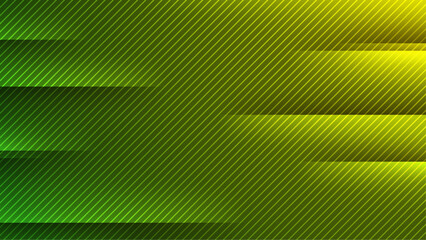 green shapes creative abstract geometric background overlapping vector illustration, for presentation design, wallpaper, or website background