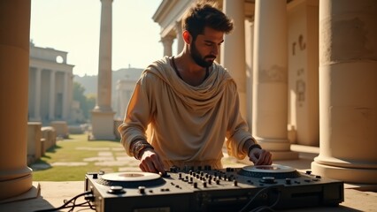 Ancient DJ Raves In Roman Ruins