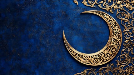 Crescent Moon Background