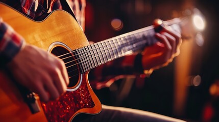 Fototapeta premium A songwriter composing music with digital production tools.