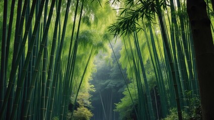 Fototapeta premium Bamboo grove of Arashiyama.