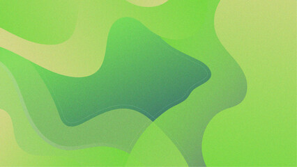 abstract green gradient background with shapes vector illustration