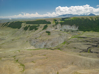 A landmark in the Altai Mountains where there was an earthquake epicenter and the mountain...
