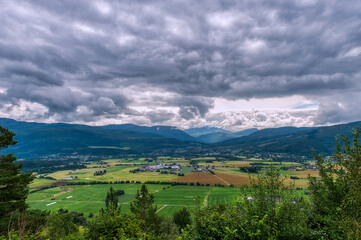 Fototapeta premium Surnadal is a municipality in the province of Møre og Romsdal in the Vestlandet region, Norway.