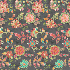 seamless floral pattern