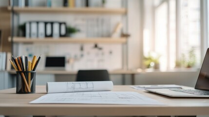 Interior design action plan designer workspace digital environment modern office internal planning insights