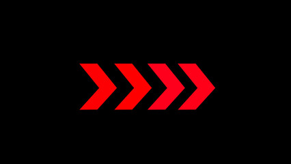 Arrow direction concept.