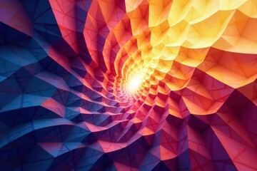 Abstract design showing a geometric pattern emerging slowly , background, form, texture