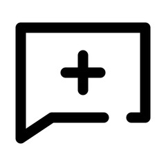 chat dashed line icon