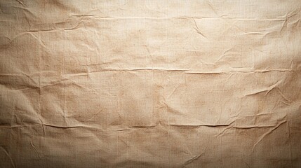 Crumpled brown paper texture background.