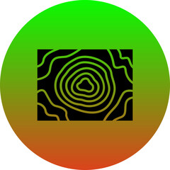 Topographic Icon