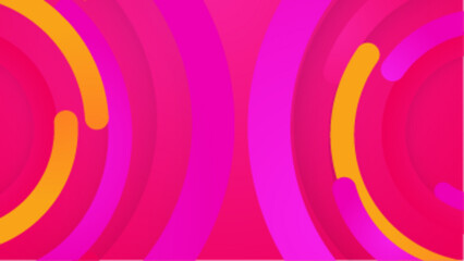 abstract pink orange and purple geometric with shape background vector