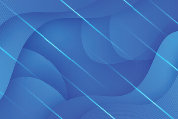 Modern abstract blue and white background with wavy line. Simple graphic design element. Futuristic concept.