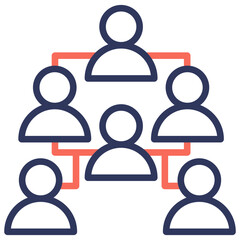 Organization Structure Icon