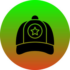 Fototapeta premium Captain cap Icon