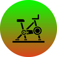 Stationary bicycle Icon