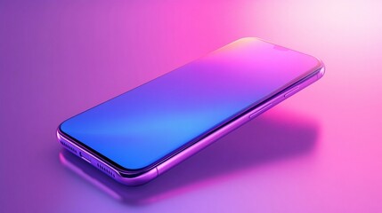 Sleek Smartphone, Vibrant Display