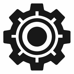gear icon vector illustration