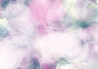 抽象的　水彩パターン　背景　素材