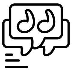Conversation Bubbles Icon