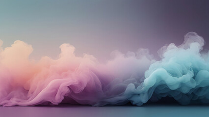 Soft abstract gradient background, abstract background, pastel blue, teal, and pink hues. Ideal for web design, presentations, graphic overlays, and creative projects. Modern and minimalist