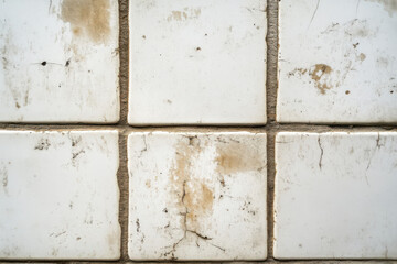Dirty White Tiles