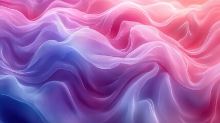 Fototapeta premium Smooth Pastel Gradient Abstract Digital Art for Contemporary Design