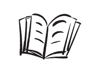 Illustration of an Book University Handdrawn