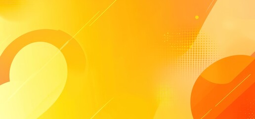 Gradient background featuring abstract shapes and yellow and orange hues