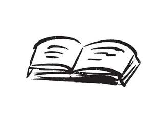 Illustration of an Book University Handdrawn