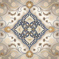 vector illustration hires Collection of High-Resolution Abstract Ramadan Islamic Seamless ornament Patterns with Diverse Designs and Textures 