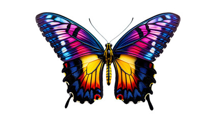 A Beautiful Butterfly with Vibrant Colors