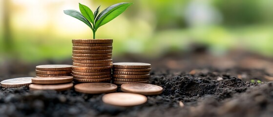 Money Growing Plant.