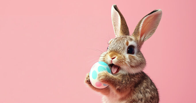 easter bunny, AI generated